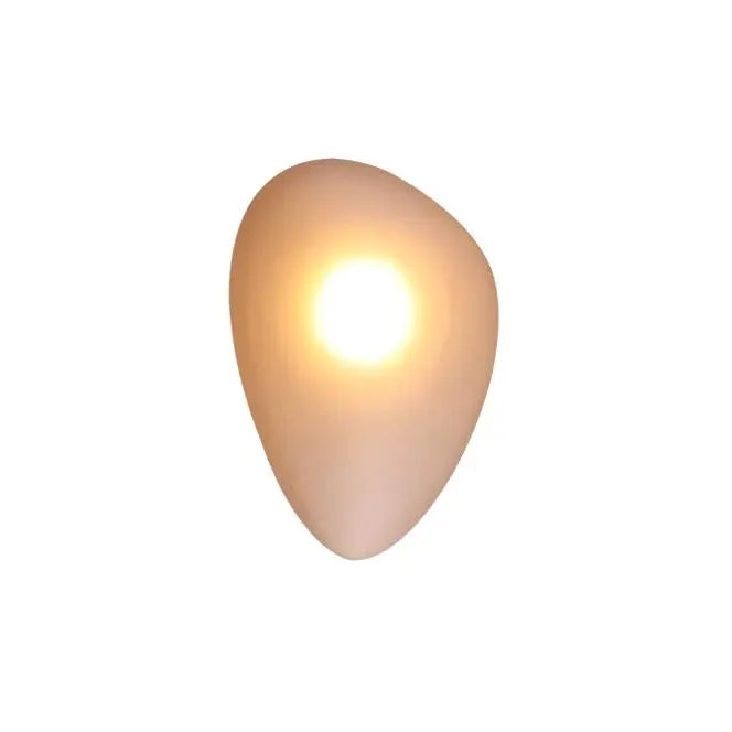 Applique da parete con vetro colorato e LED integrato per camere da letto, soggiorni e corridoi