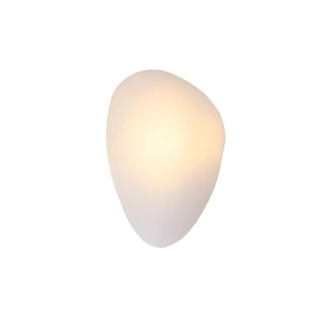Applique da parete con vetro colorato e LED integrato per camere da letto, soggiorni e corridoi