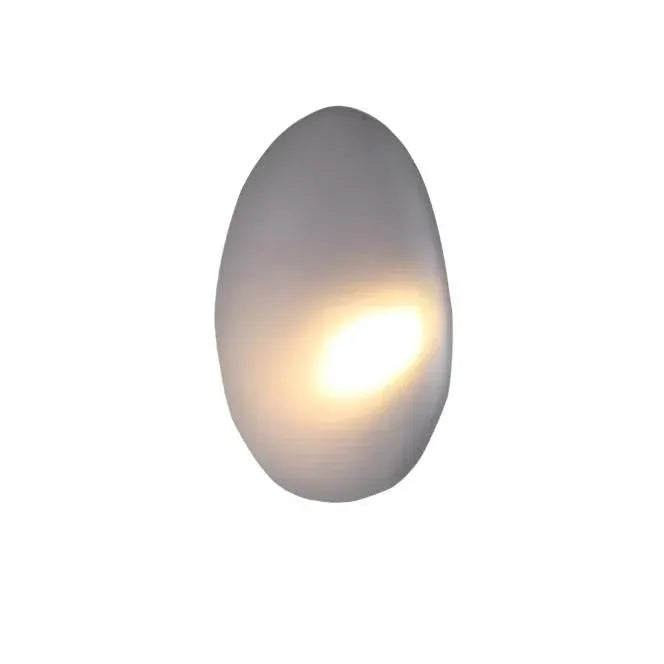 Applique da parete con vetro colorato e LED integrato per camere da letto, soggiorni e corridoi