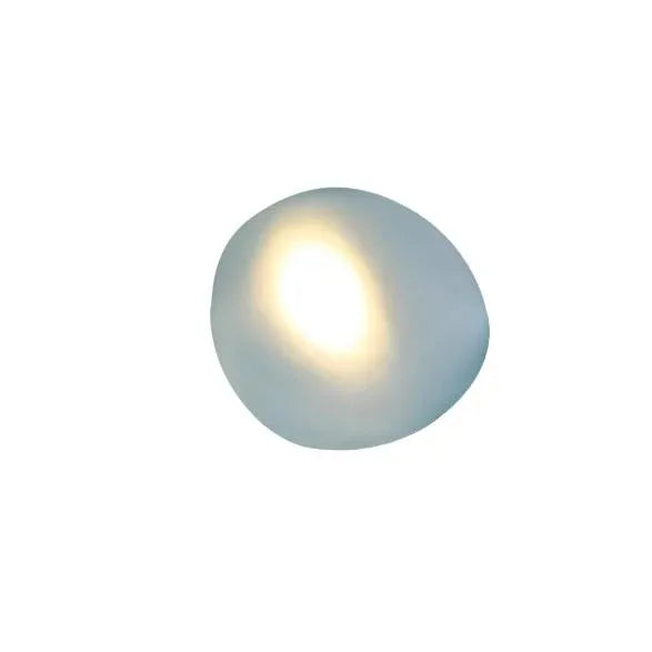 Applique da parete con vetro colorato e LED integrato per camere da letto, soggiorni e corridoi