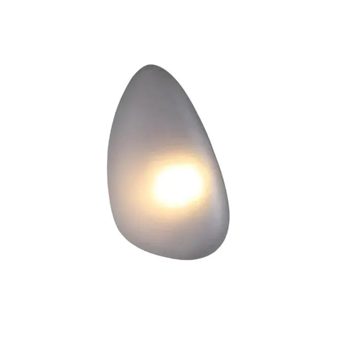 Applique da parete con vetro colorato e LED integrato per camere da letto, soggiorni e corridoi