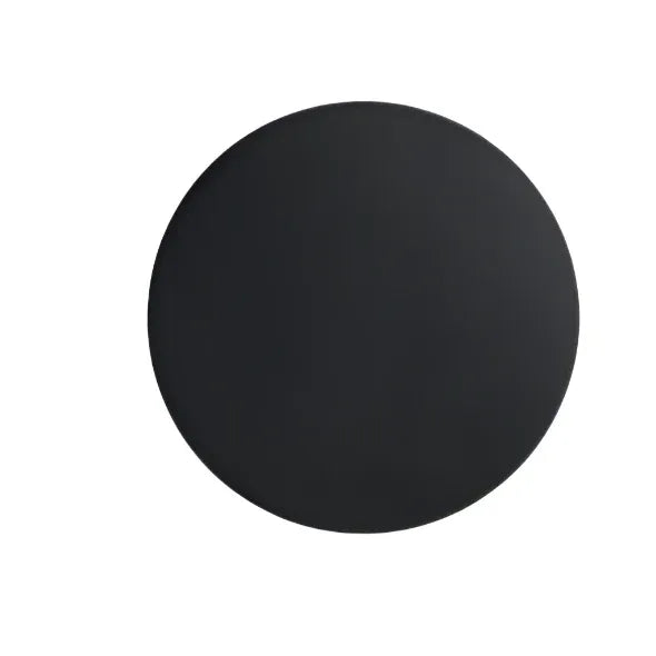 Applique con LED integrato e design minimalista rotondo in alluminio