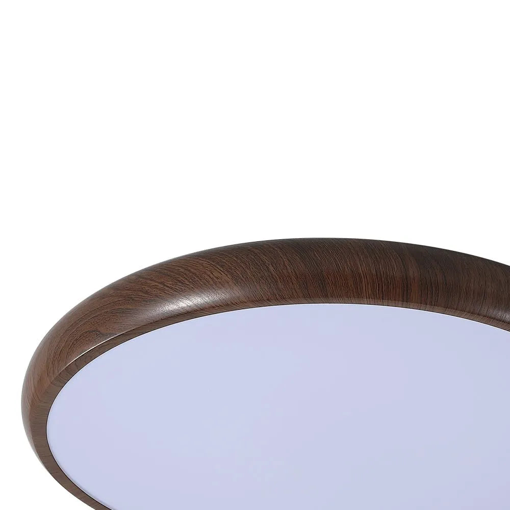 LED Oyster Light Ultra-Slim Round Flush Mount Ceiling Light for Bedroom and Living Room