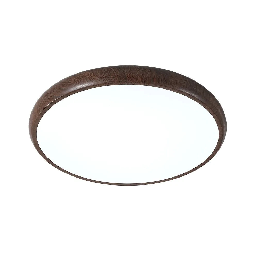 LED Oyster Light Ultra-Slim Round Flush Mount Ceiling Light for Bedroom and Living Room