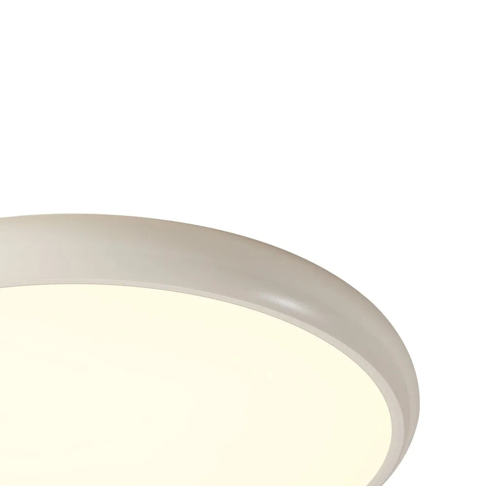 LED Oyster Light Ultra-Slim Round Flush Mount Ceiling Light for Bedroom and Living Room