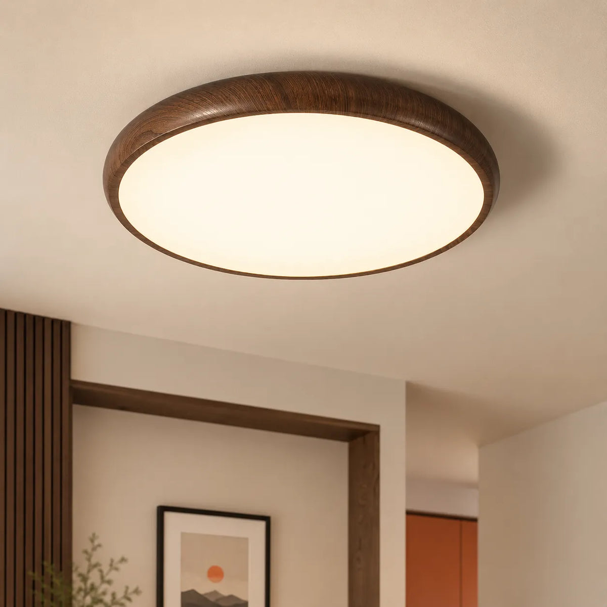 Plafón LED redondo ultradelgado para dormitorio y sala de estar