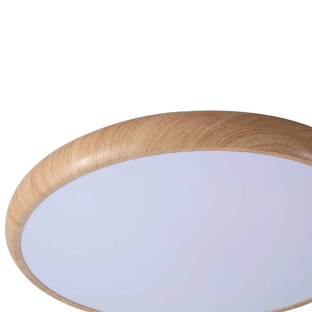 LED Oyster Light Ultra-Slim Round Flush Mount Ceiling Light for Bedroom and Living Room