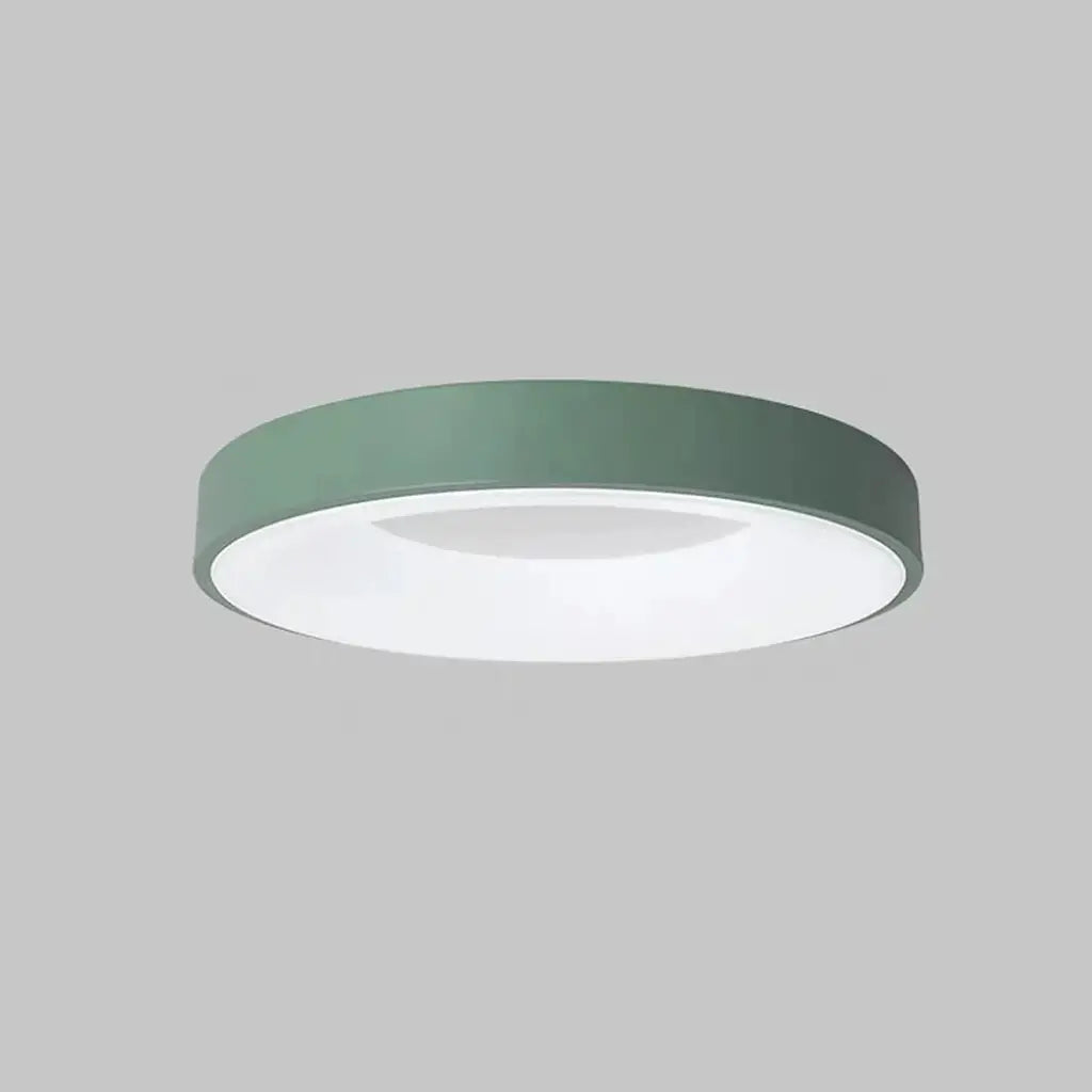 Plafoniera LED a conchiglia con design ad anello cavo, aderente al soffitto, per camera da letto e corridoio