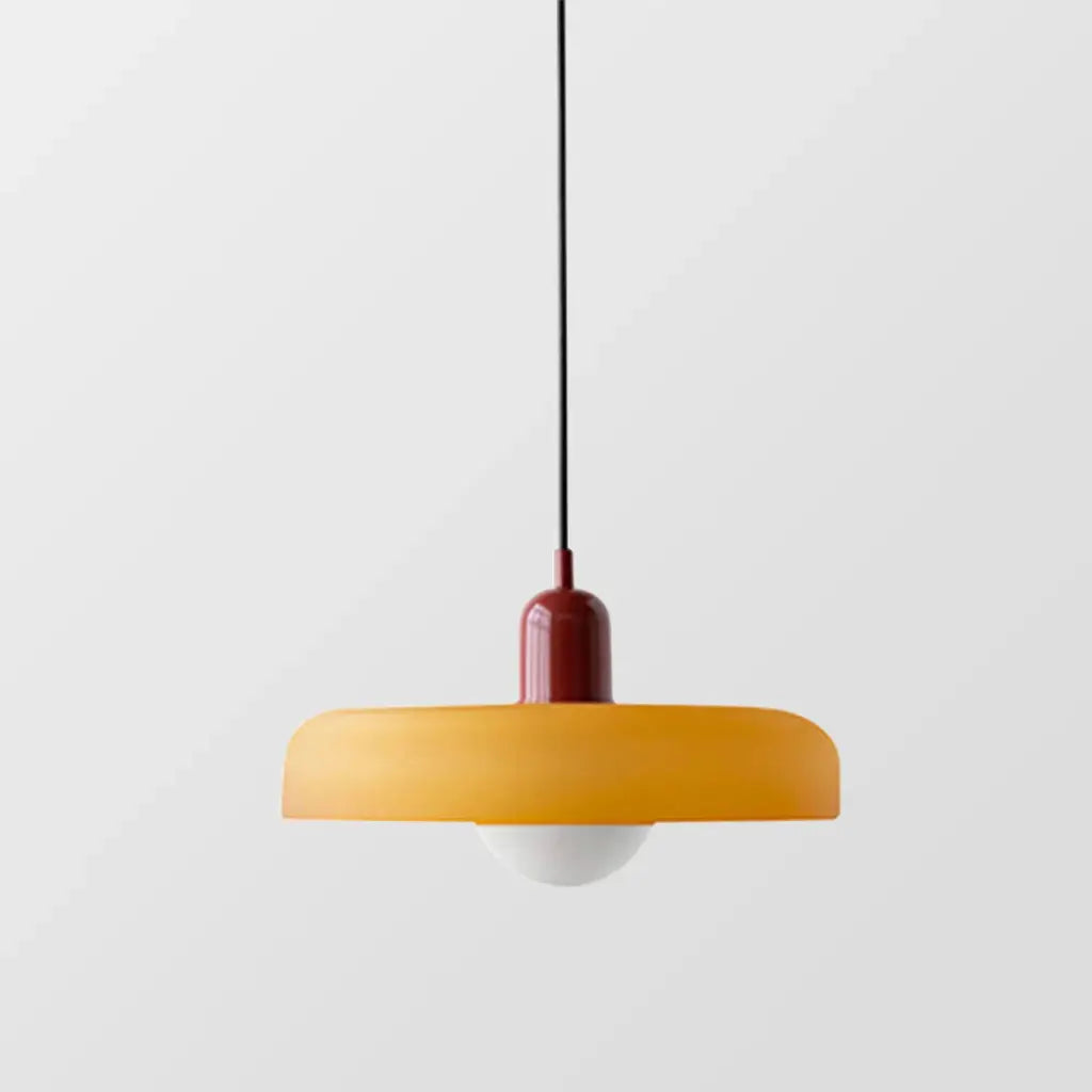 Suspension Sonnet Bauhaus en verre coloré