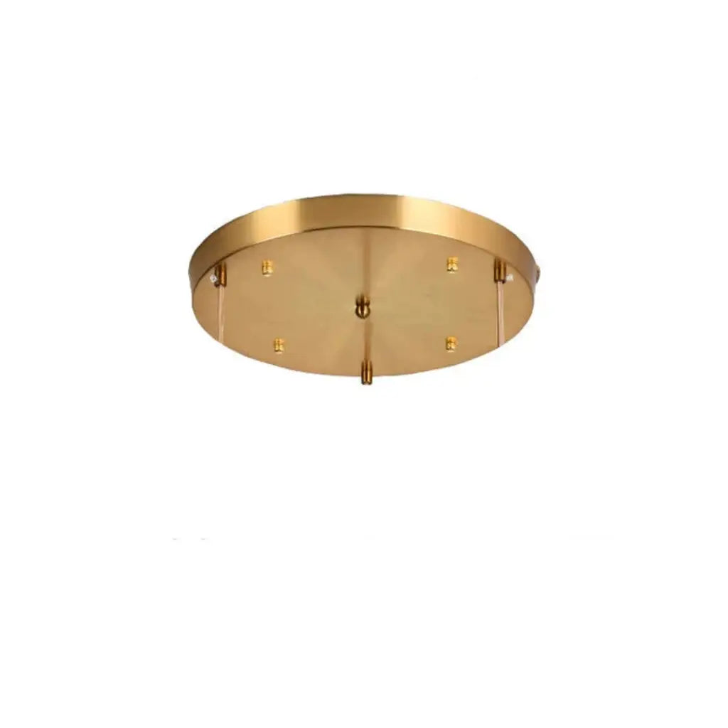Lampada a sospensione con vetro pressato a coste e finiture in ottone