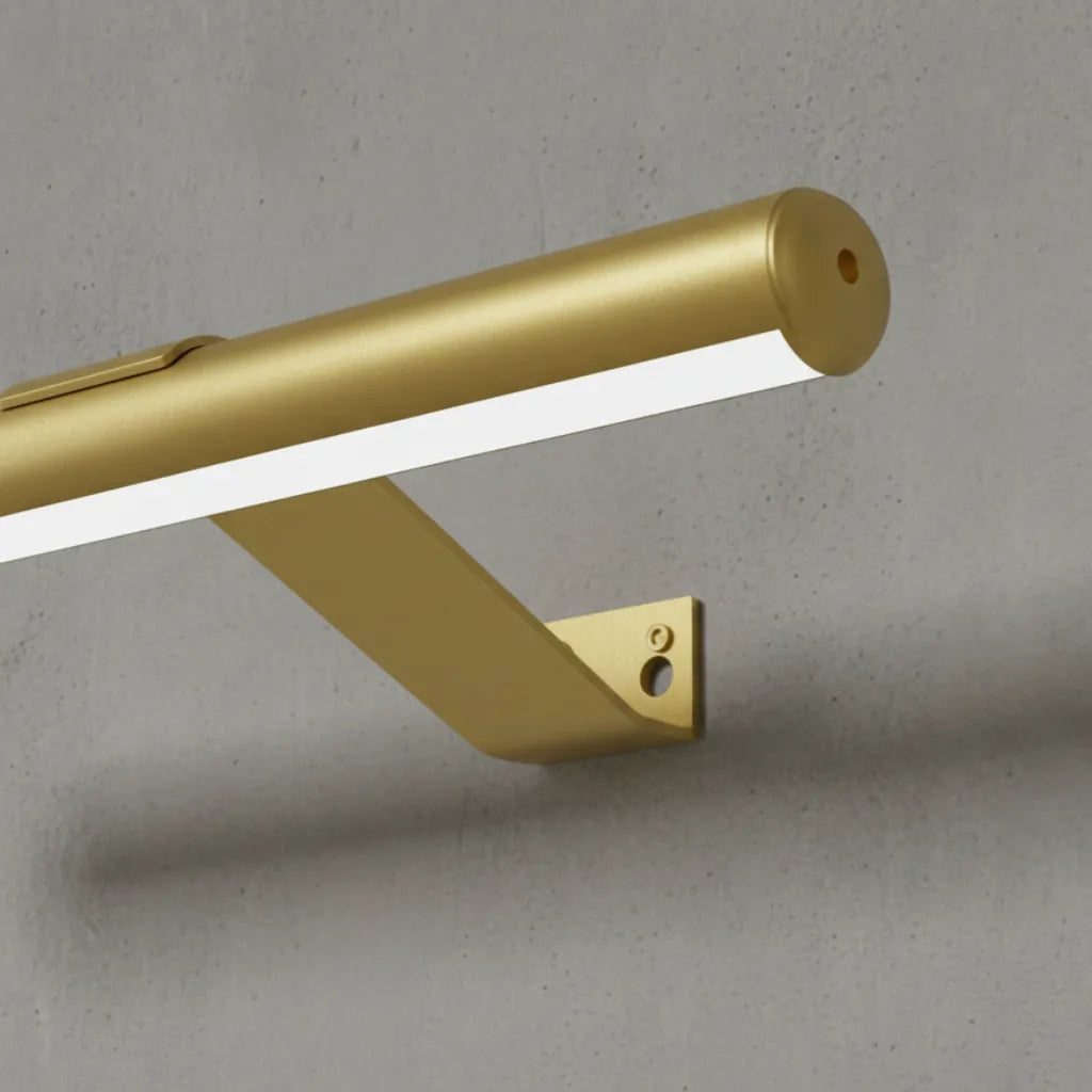 Battery LED Picture Light with Adjustable Rotating Head and Rechargeable Wireless Design