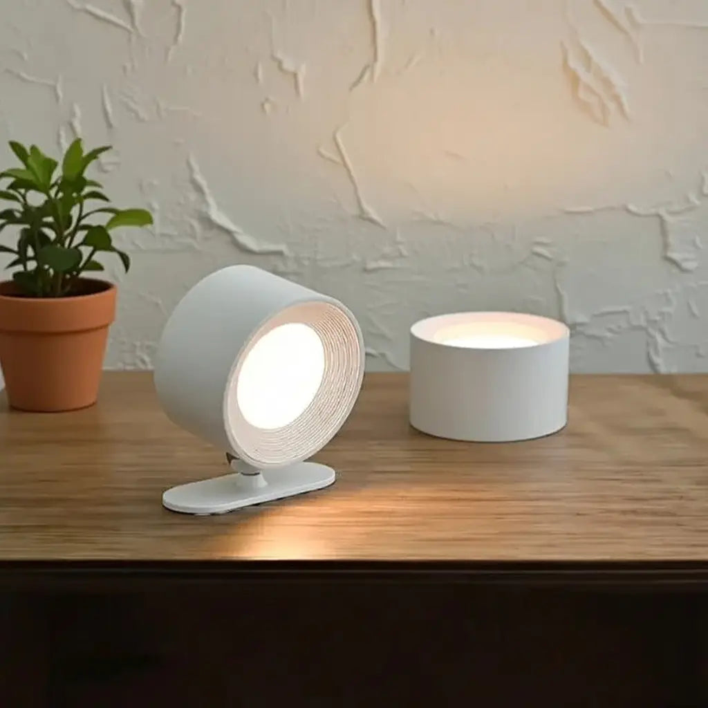 Applique senza fili con LED ricaricabile e testa magnetica orientabile
