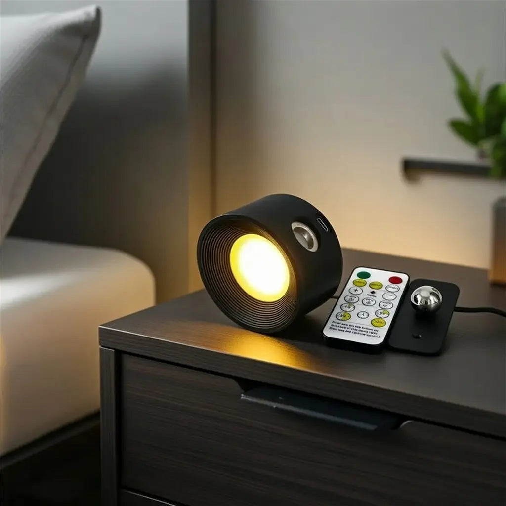 Applique senza fili con LED ricaricabile e testa magnetica orientabile