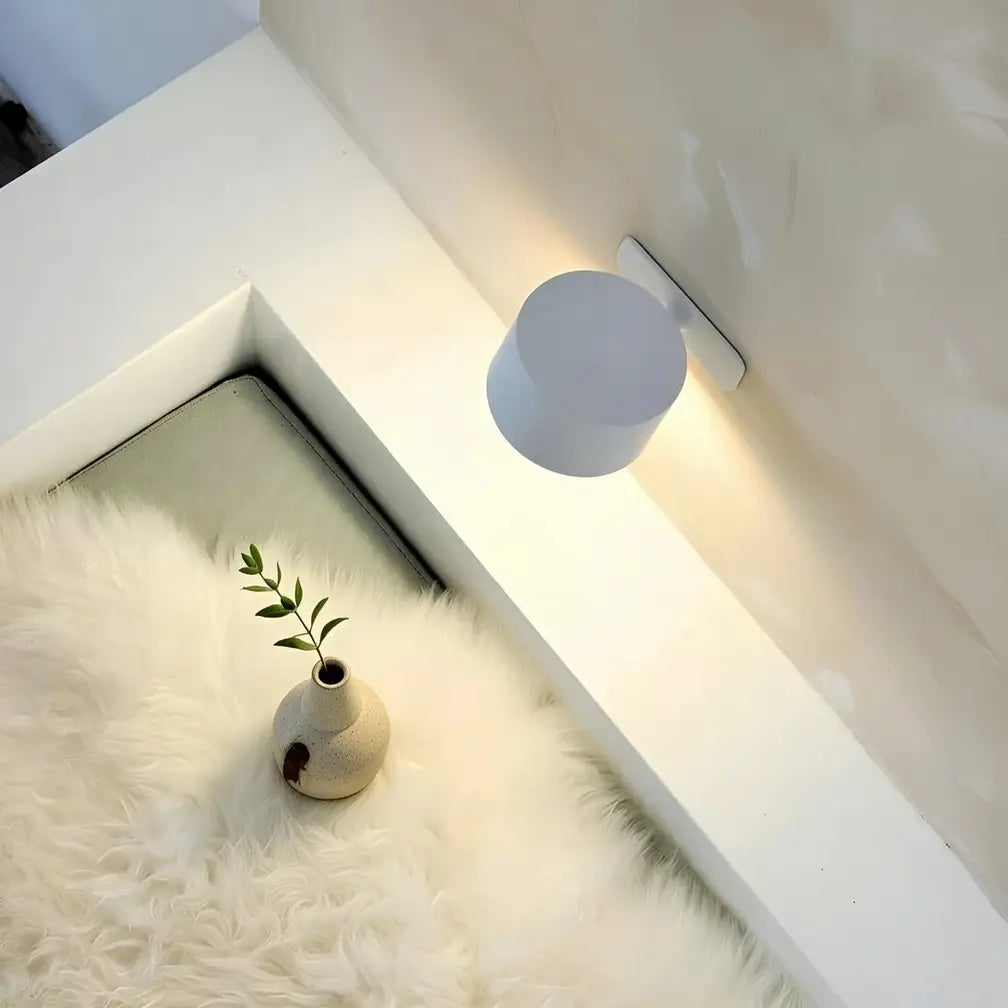 Applique senza fili con LED ricaricabile e testa magnetica orientabile