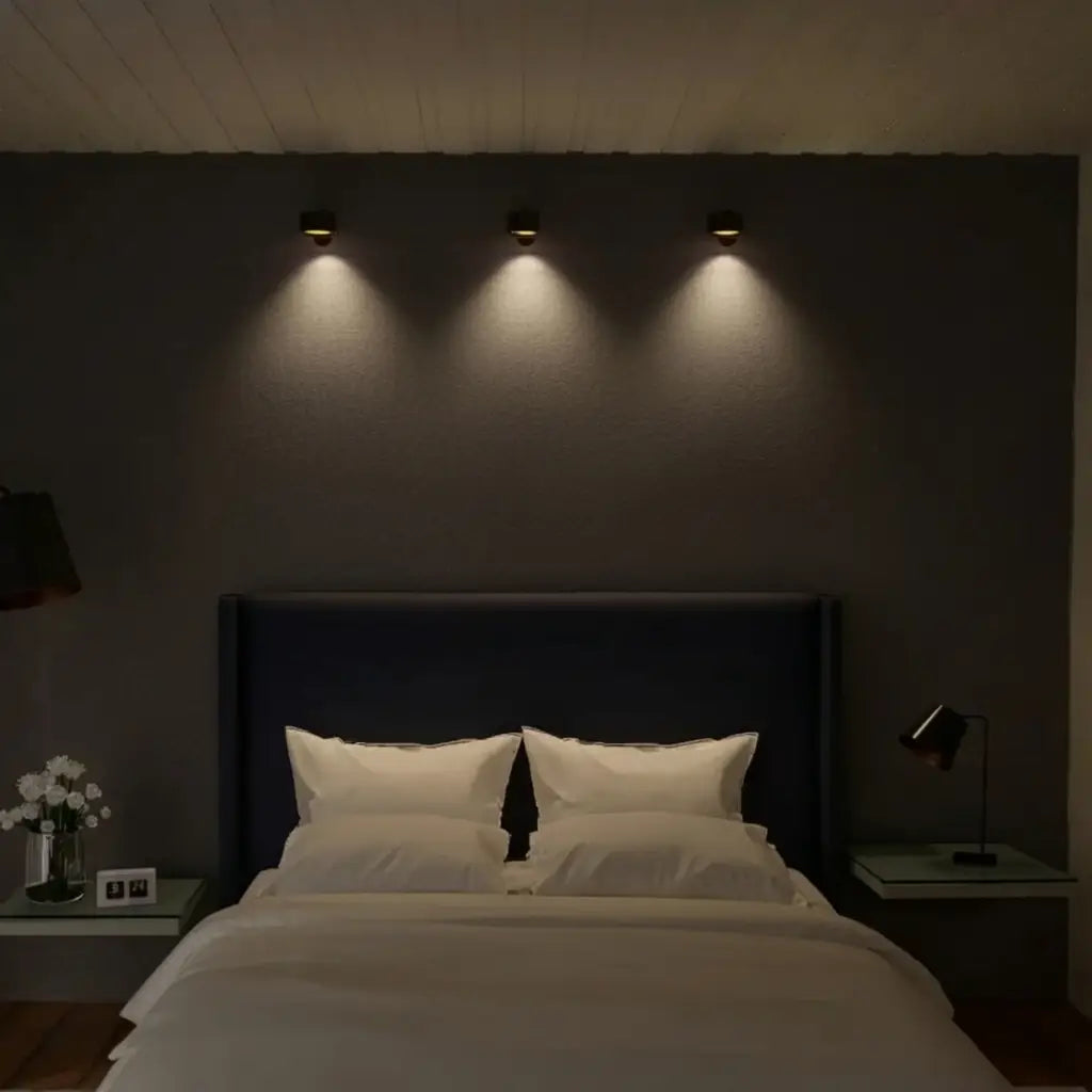 Applique senza fili con LED ricaricabile e testa magnetica orientabile