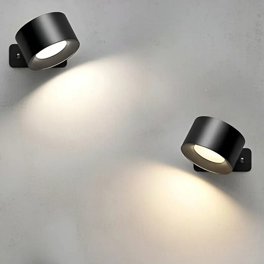Applique senza fili con LED ricaricabile e testa magnetica orientabile