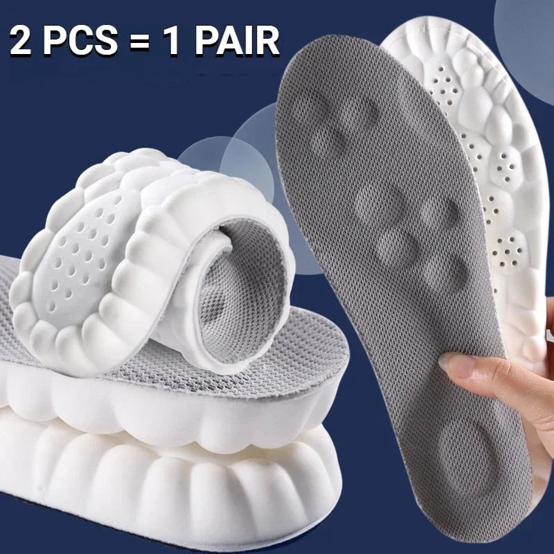 Arch Support Shoe Insoles with Cushioning and Breathable Mesh for Flat Feet - Image 11