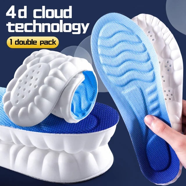 Arch Support Shoe Insoles with Cushioning and Breathable Mesh for Flat Feet - Image 8