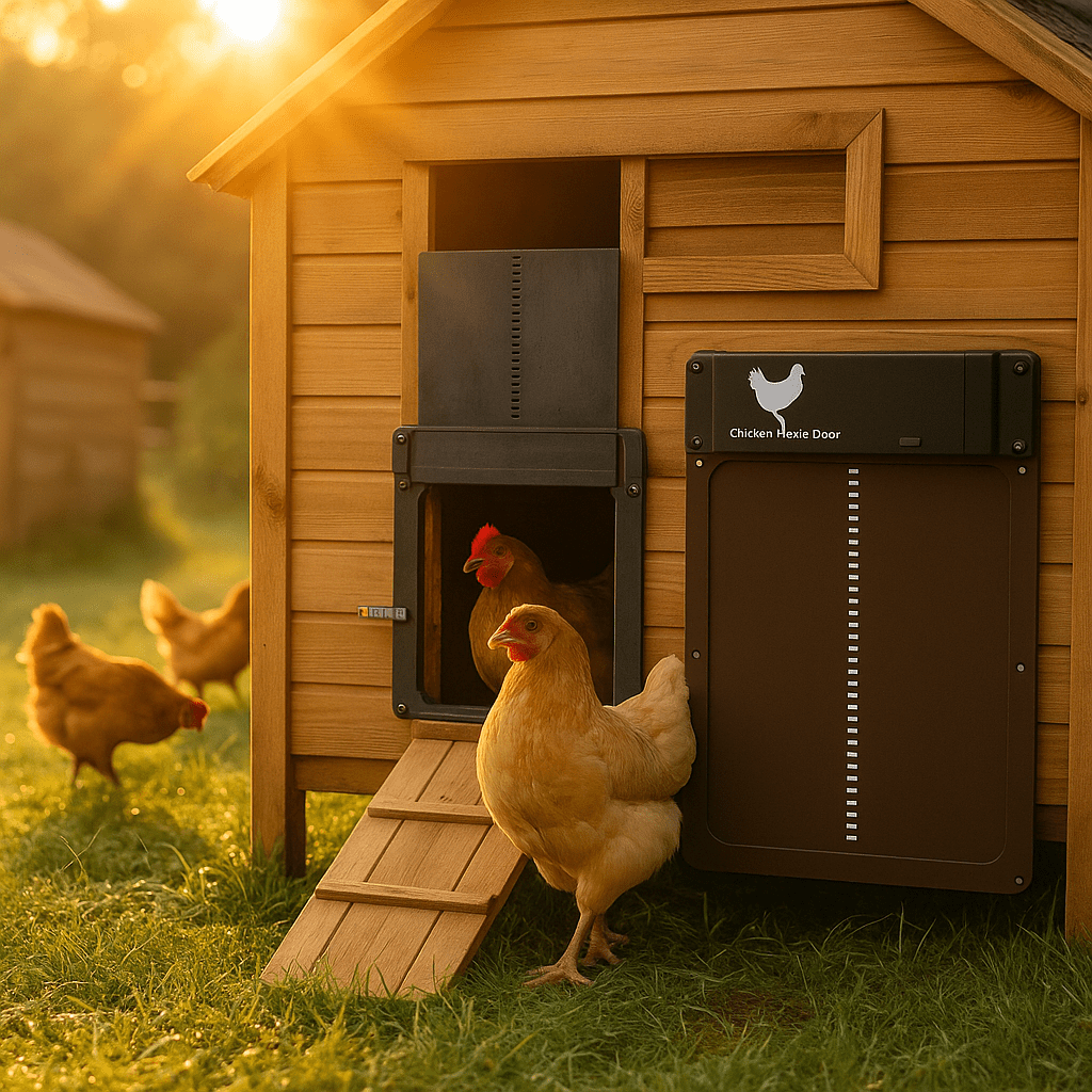 Automatic Chicken Coop Door with Light Sensor and Predator Proof Security - Image 2