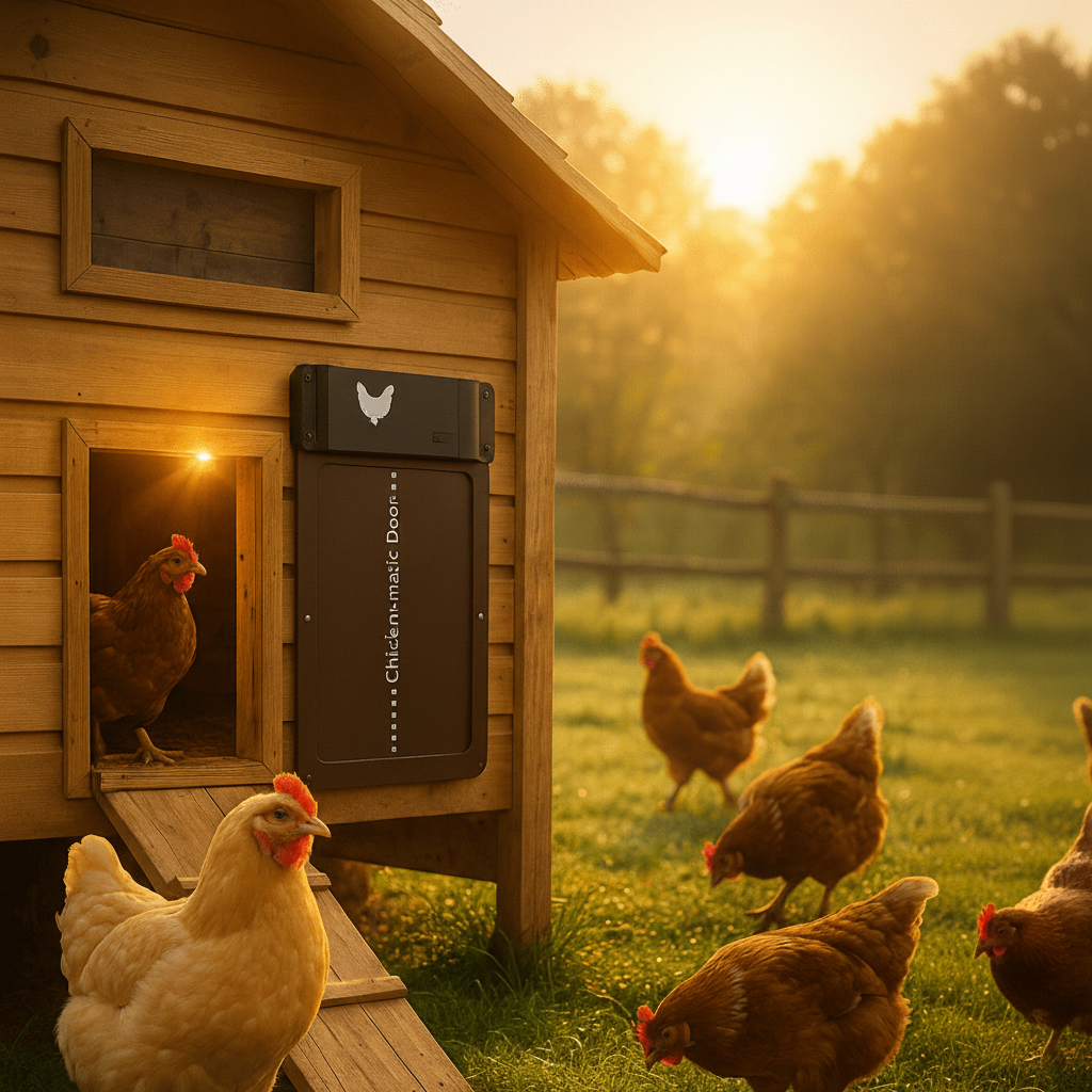 Automatic Chicken Coop Door with Light Sensor and Predator Proof Security - Image 7