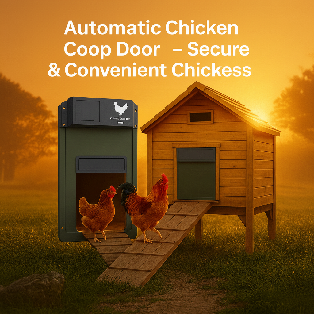 Automatic Chicken Coop Door with Light Sensor and Predator Proof Security - Image 8