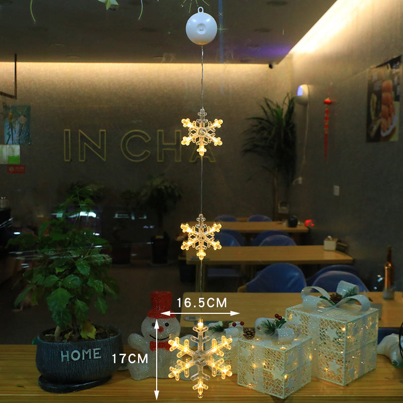 Battery Operated Christmas Lights with Suction Cup for Window Glass and Mirrors - Image 17
