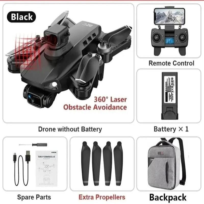 Camera Drone with 3-Axis Gimbal GPS Brushless Motor and Obstacle Avoidance - Image 14