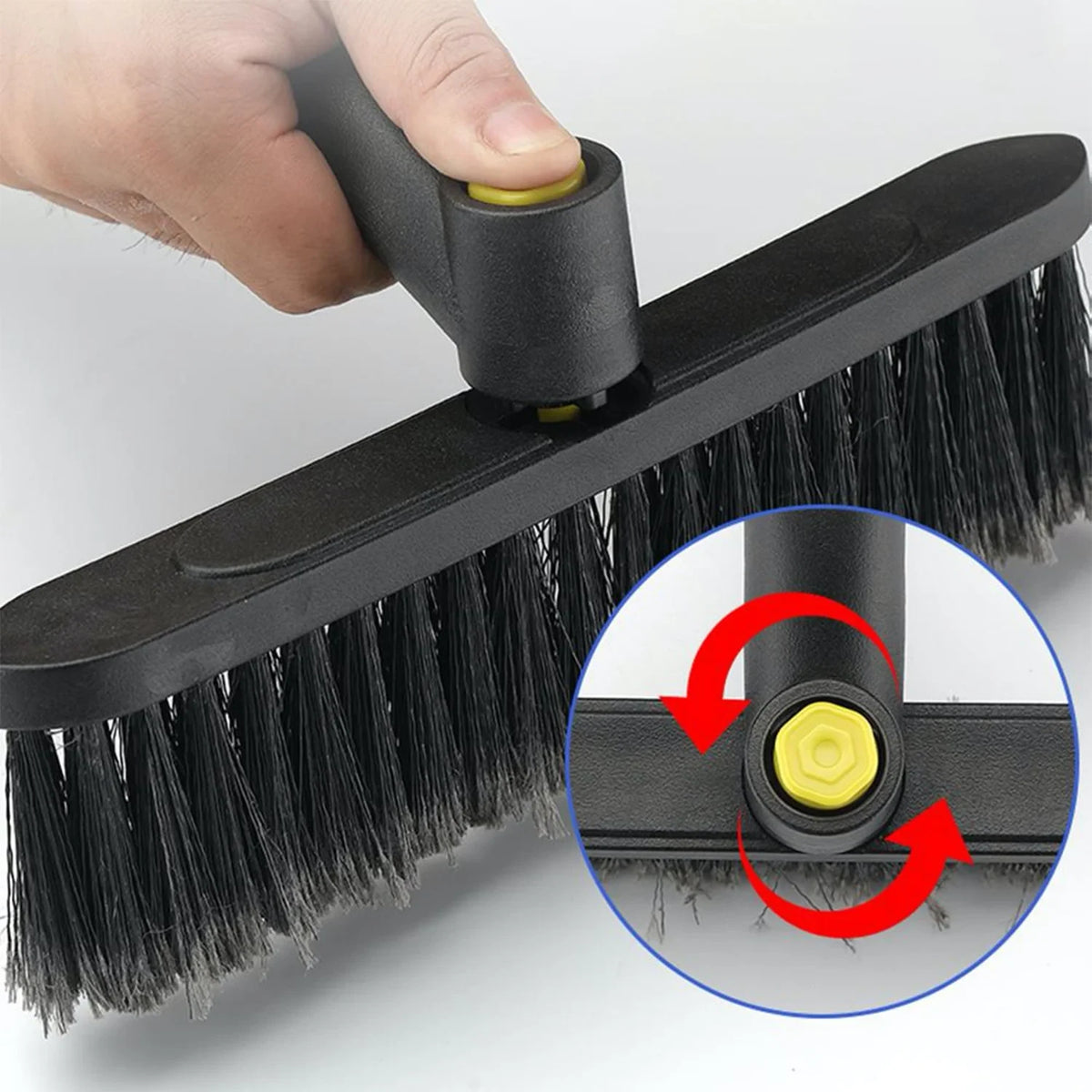Car Snow Brush and Ice Scraper with Extendable Rotating Head for Auto Winter Removal - Image 4