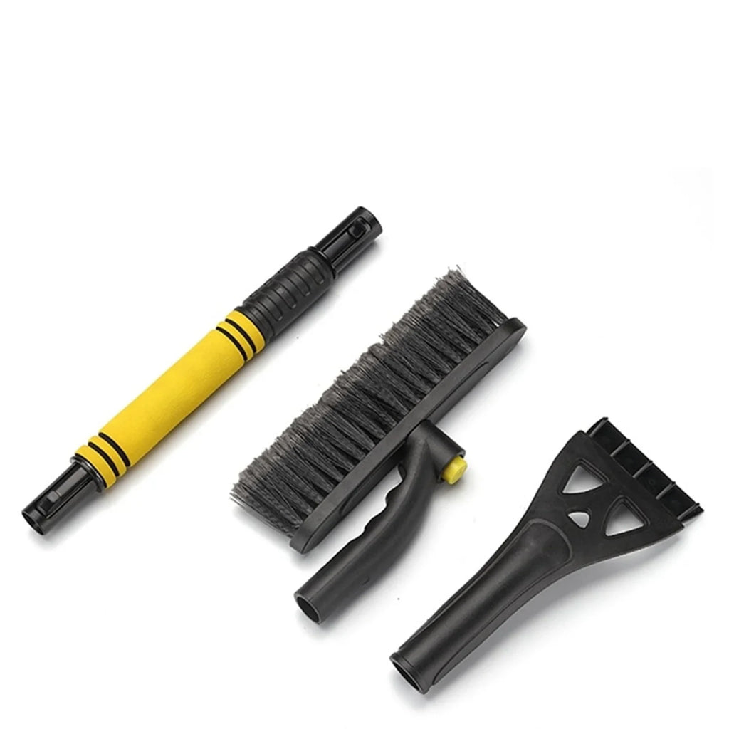 Car Snow Brush and Ice Scraper with Extendable Rotating Head for Auto Winter Removal - Image 5