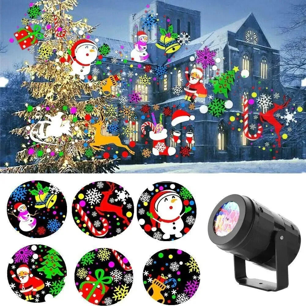 Christmas Light Projector Outdoor with Rotating Holiday Patterns and Adjustable Stand - Image 3