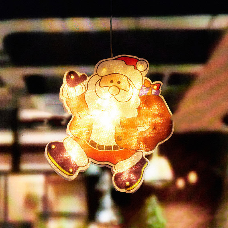 Christmas Window Lights with LED and Battery Operated Silhouette Decorations - Image 10