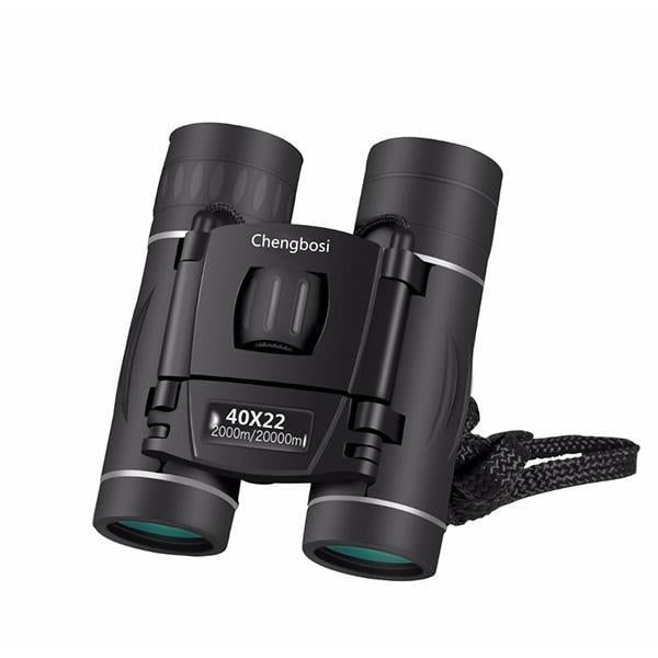 Compact Folding Binoculars 40x22 with Bak4 Prism and Water-Resistant Design - Image 8