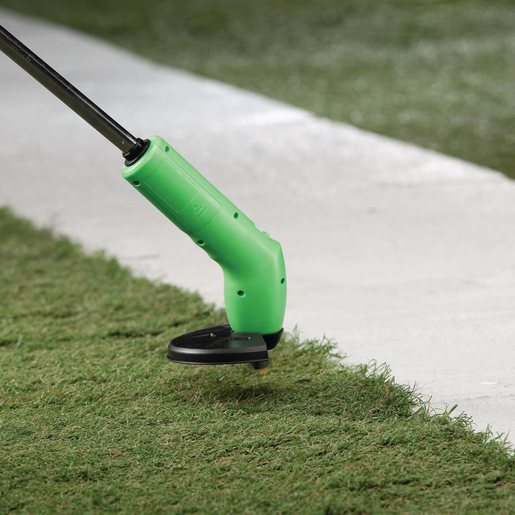 Cordless String Trimmer with Telescopic Pole and Battery Power for Grass Trimming - Image 4