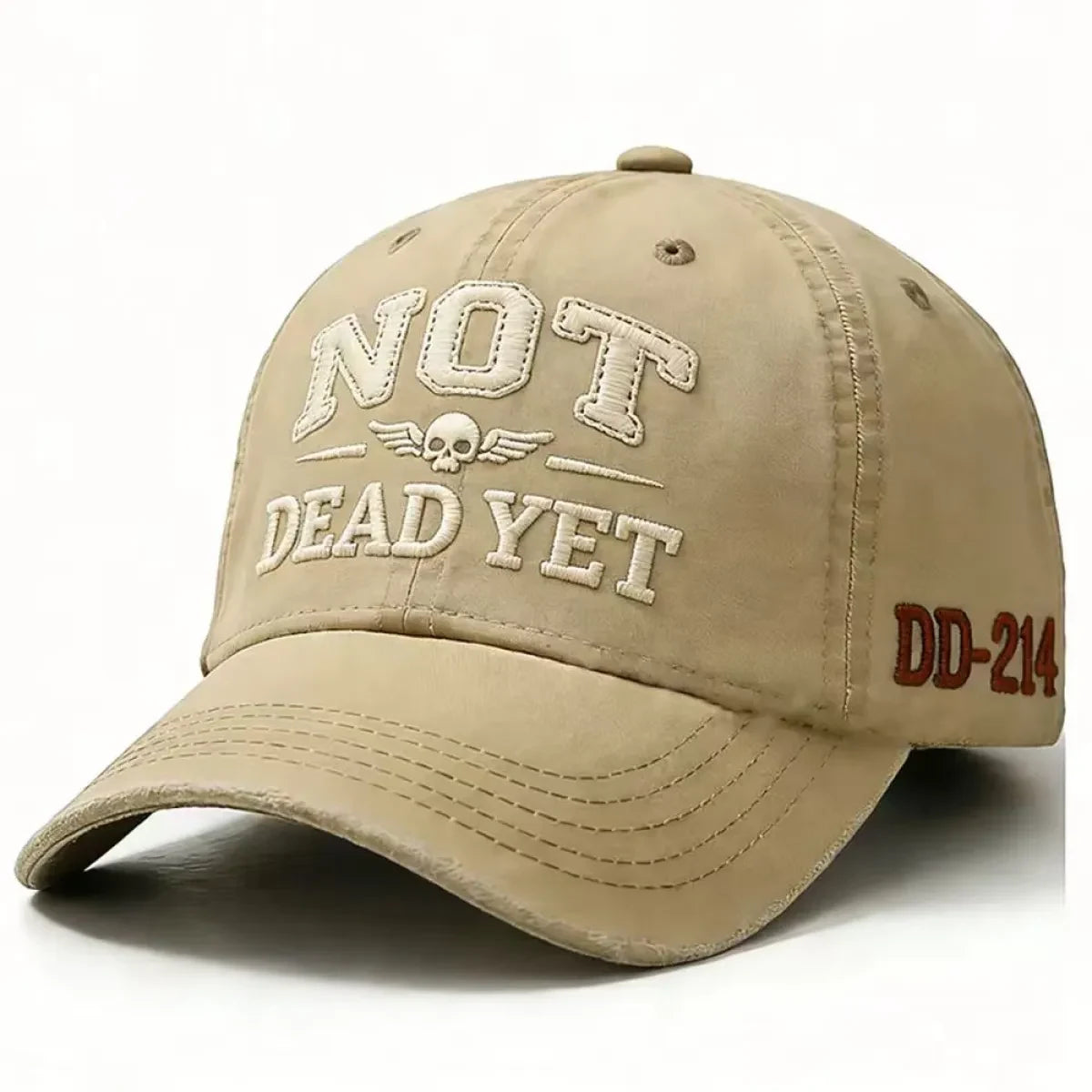 Custom Baseball Caps with Distressed Washed Cotton and Embroidered Detail - Image 9