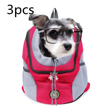 Dog Carrier Backpack with Padded Straps Breathable Mesh and Front-Facing Design for Pets - Image 8