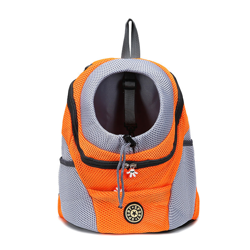 Dog Carrier Backpack with Padded Straps Breathable Mesh and Front-Facing Design for Pets - Image 9