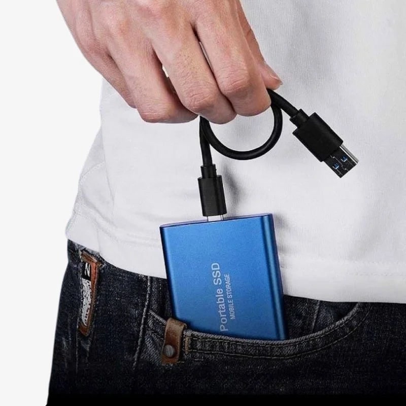 External Ssd Portable Solid State Drive with Usb-C and Fast Data Transfer - Image 3