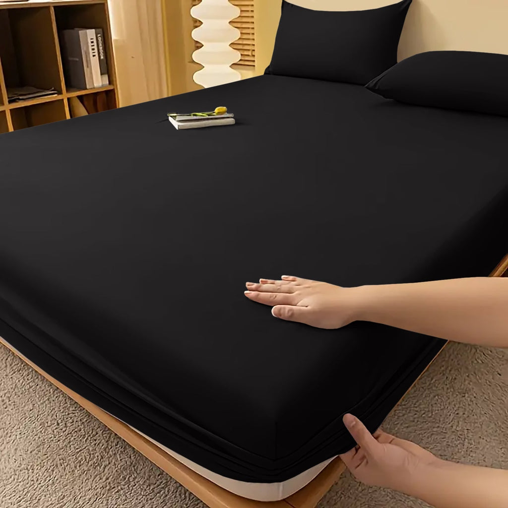 Extra Deep Fitted Bed Sheet with Wrinkle-Resistant Smooth Finish and Pocket Design - Image 5