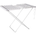 Foldable Clothes Drying Rack with Heated Aluminum Bars and Adjustable Wings - Image 7