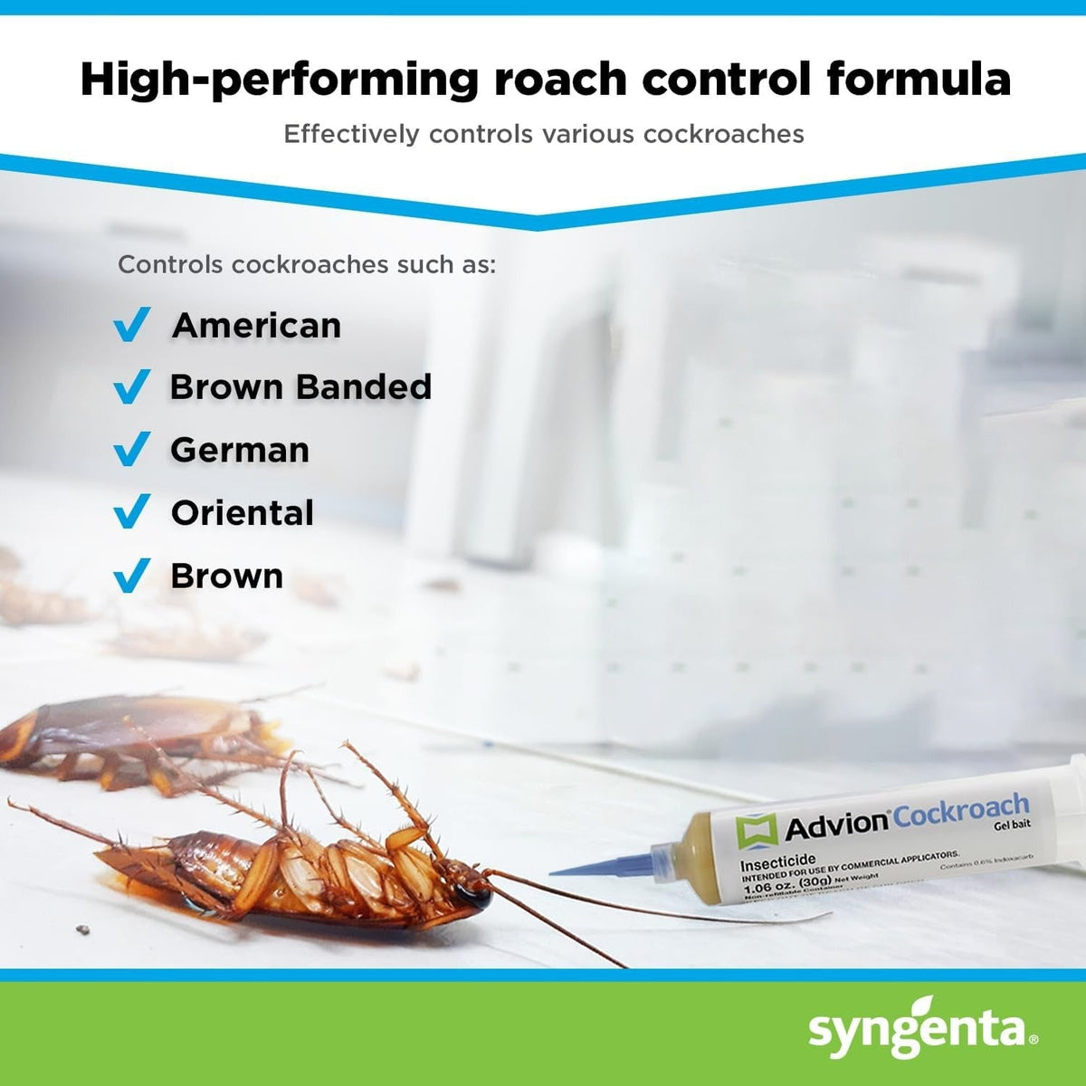 German Cockroach Gel Bait with Syringe Applicator for Indoor Pest Control - Image 6