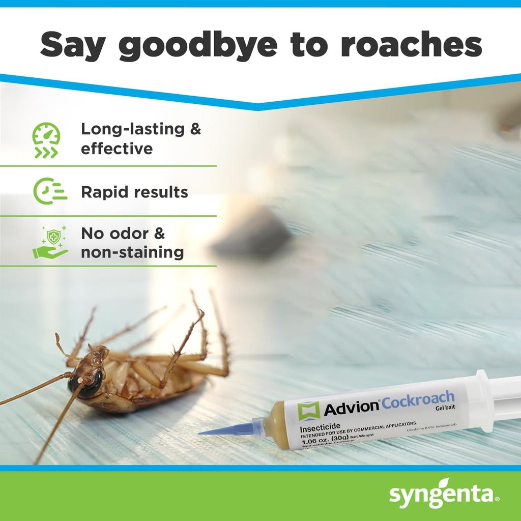 German Cockroach Gel Bait with Syringe Applicator for Indoor Pest Control - Image 7