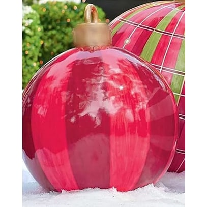 Giant Inflatable Ornament Ball with PVC Construction for Outdoor Holiday Decorations - Image 29
