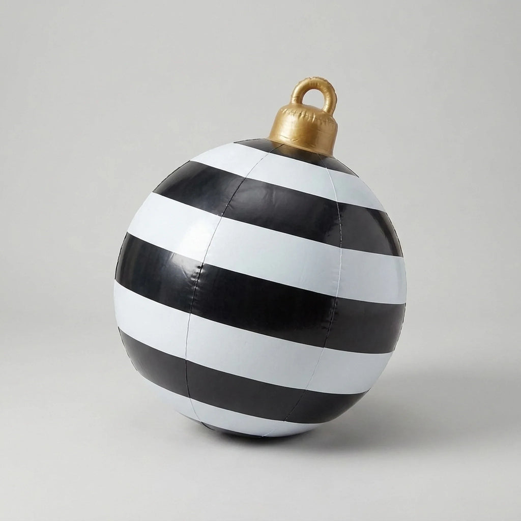 Giant Inflatable Ornament Ball with PVC Construction for Outdoor Holiday Decorations - Image 8