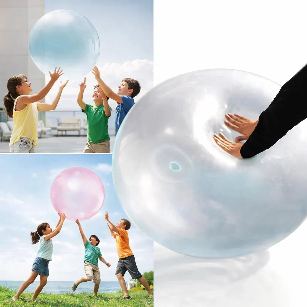Human Bubble Balloon Ball Inflatable Toy with Self-Sealing Valve for Outdoor Play - Image 12