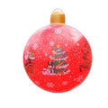 Inflatable Christmas Ornament Ball Giant Outdoor Decoration with PVC Construction - Image 6