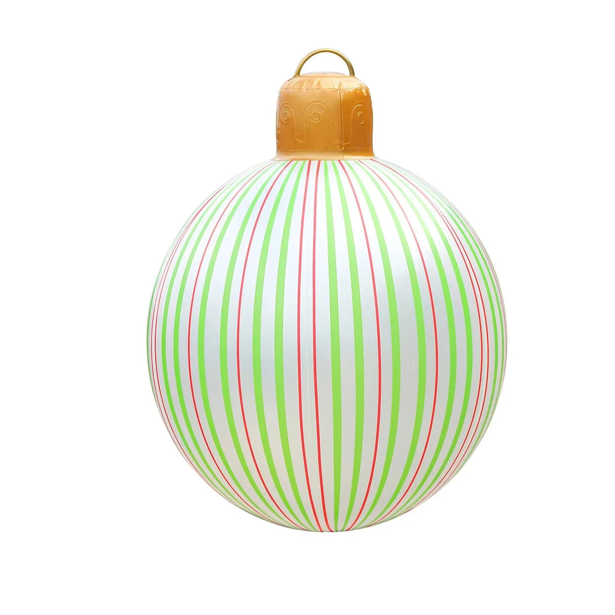 Inflatable Christmas Ornament Ball Giant Outdoor Decoration with PVC Construction - Image 8