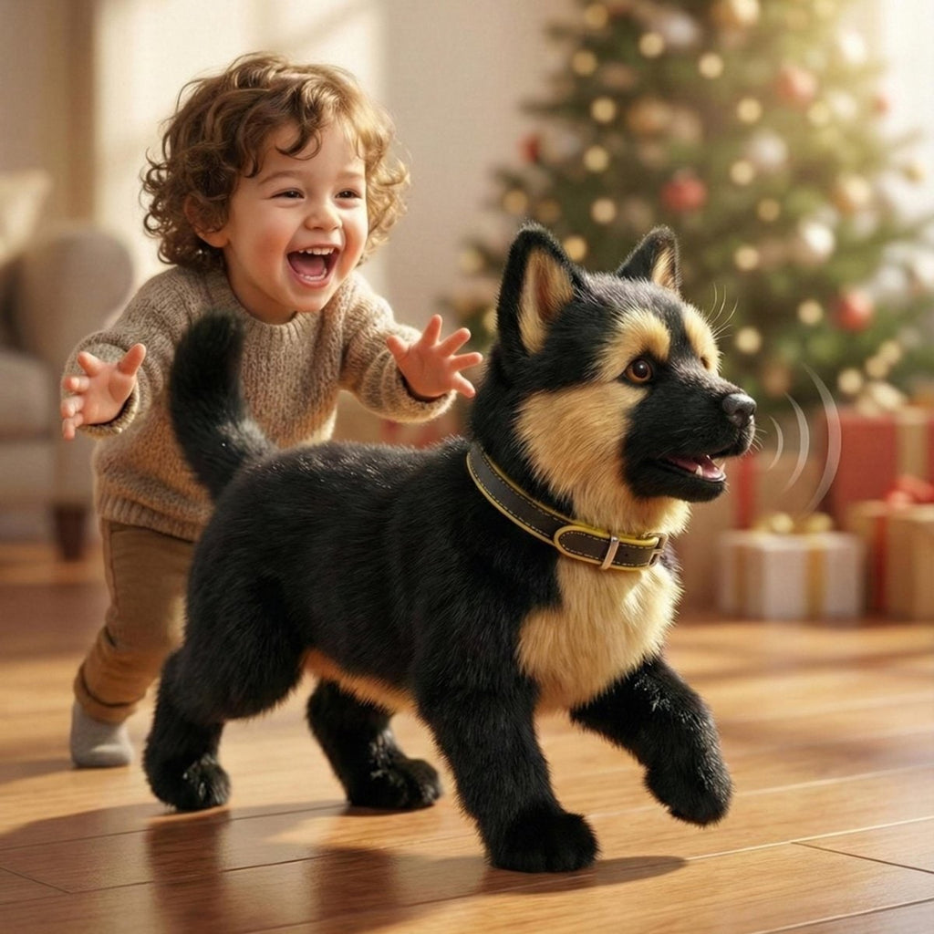 Interactive Dog Toy with Walking Barking and Wagging Electronic Robot Puppy - Image 3