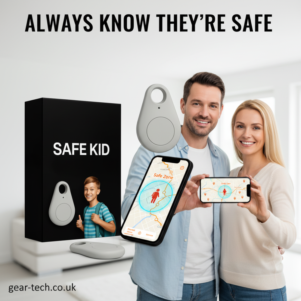 Kids' Bluetooth Tracking Device with Real-Time Location and Key Finder - Image 9