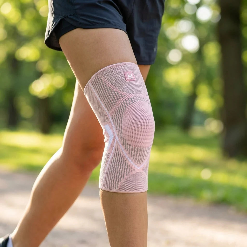 Knee Compression Sleeve with Non-Slip Support for Running and Everyday Movement - Image 1