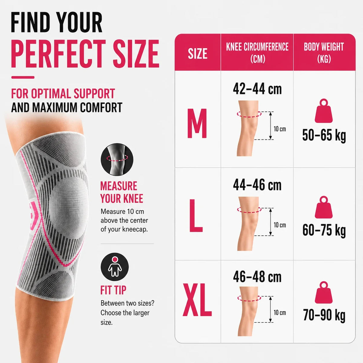 Knee Compression Sleeve with Non-Slip Support for Running and Everyday Movement - Image 7